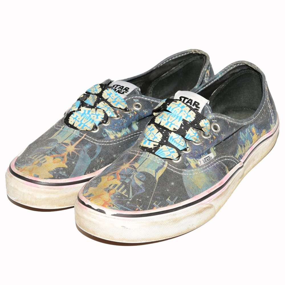 Distressed "vintage" Star Wars Vans